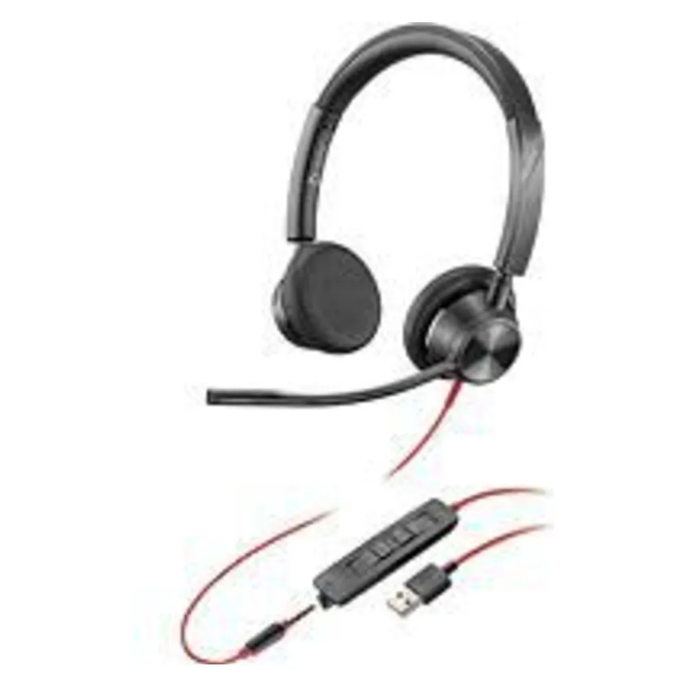 HP Poly Blackwire 3320 USB-A Headset