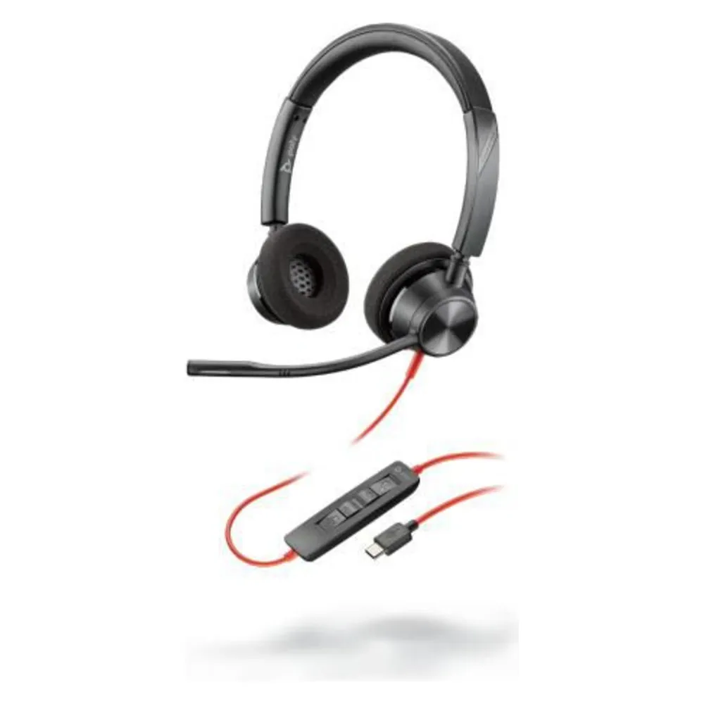 HP Poly Blackwire 3320 (Kabelgebunden, USB-C, Microsoft Teams)