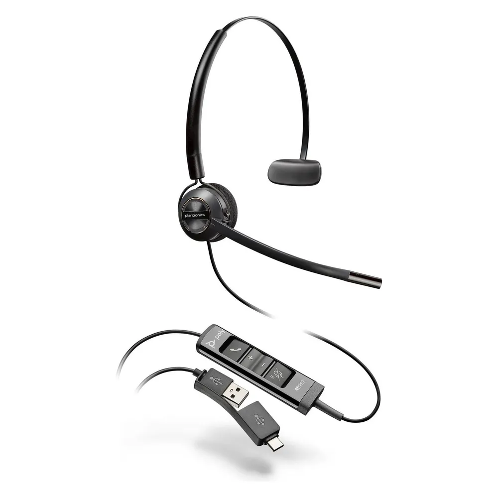 HP Poly Headset EncorePro 545 Mono USB-A