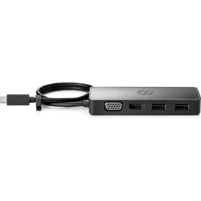HP USB-C Travel Hub G2 Kabelgebunden USB 3.2 Gen 1 (3.1 Gen 1) Type-C Schwarz