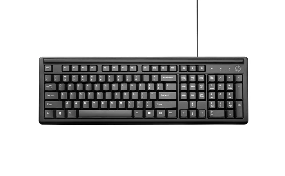 HP 100 Tastatur | 2un30aa#abd | Volle Größe (100%) - Kabelgebunden