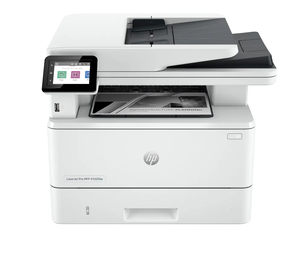 Multifunktion HP LaserJet Pro 4102fdw Laser Mono WiFi Fax Duplex Scanner A4
