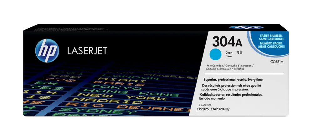 304A cyan Toner
