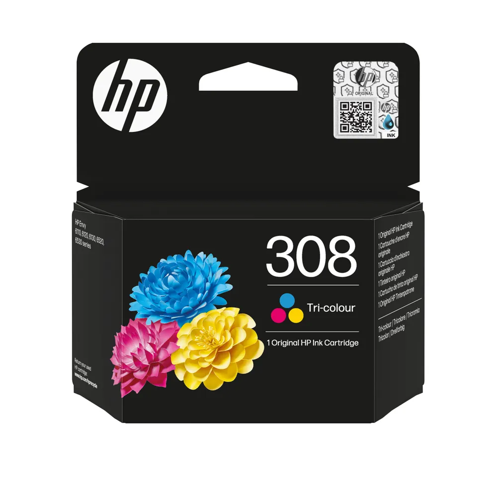 308 Cyan/Magenta/Gelb Druckerpatrone