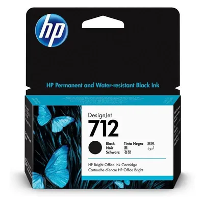 Tintenpatrone HP DesignJet 712 Schwarz 38 ml Original Pigmenttinte
