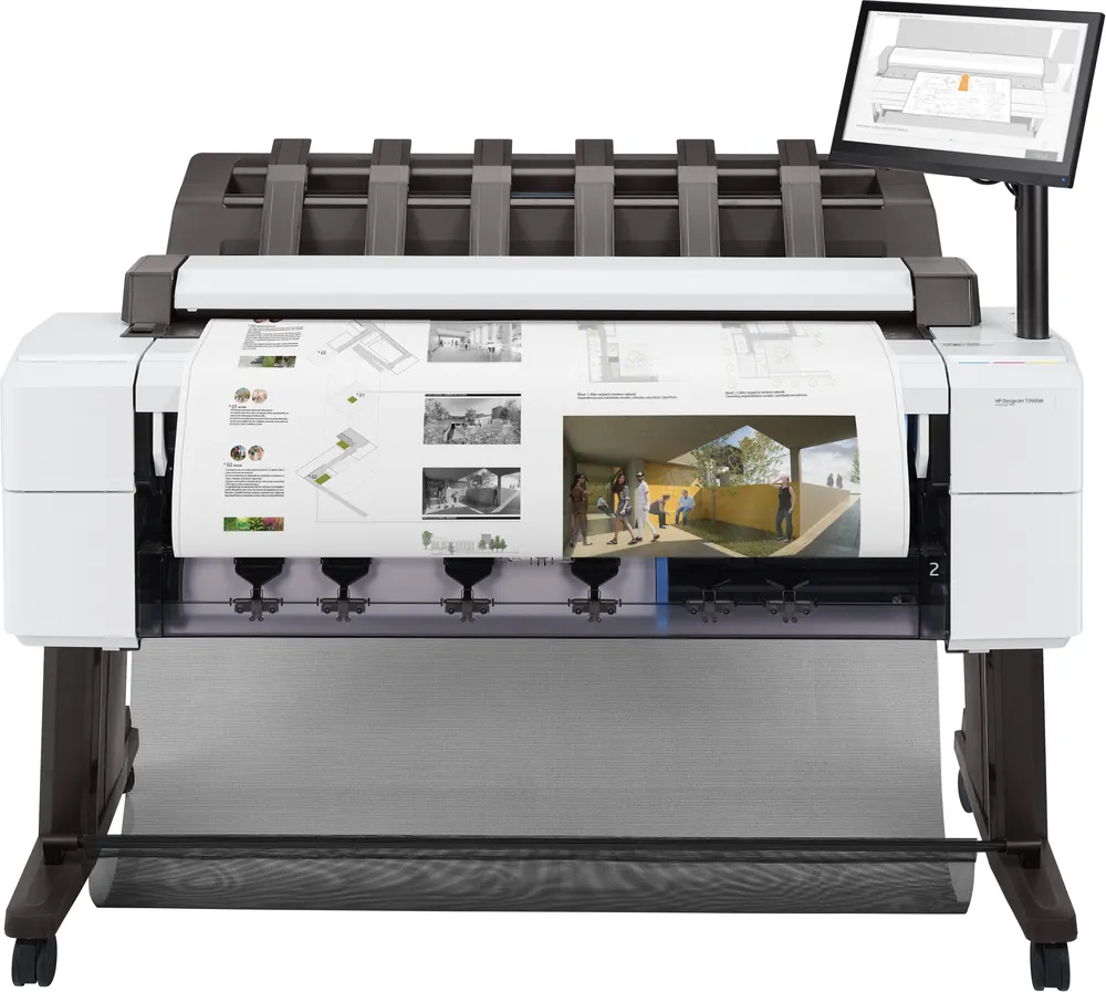 Tintenstrahl-Ethernet-Drucker HP Designjet T2600dr Multifunktion 36 Zoll