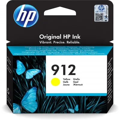 HP 912 Yellow Original Ink Cartridge Druckerpatrone 1 Stück(e) Standardertrag