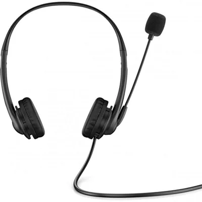 Auriculares HP G2 con cable 3,5 mm Cancelacion de Ruido Oficina Micrófono Negro