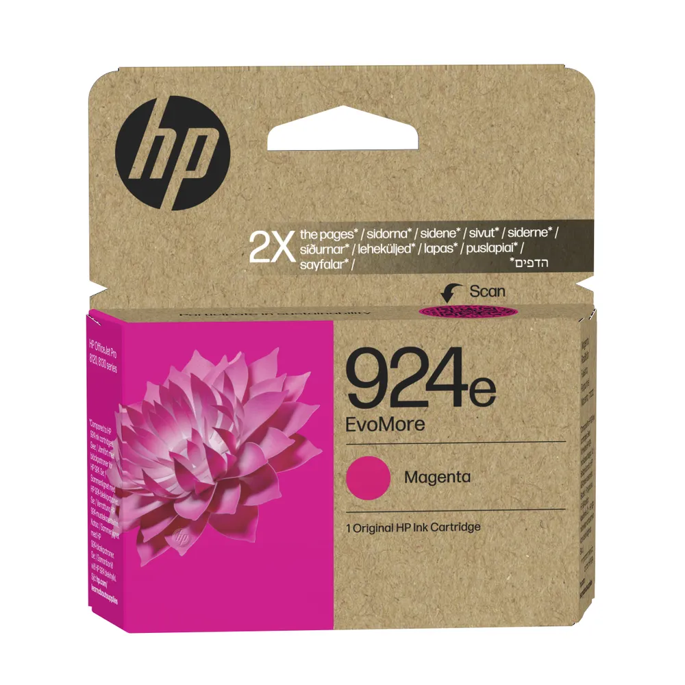 HP EvoMore 924e Magenta Tintenpatrone Hohe Kapazität