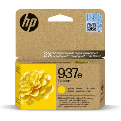 HP 937e EvoMore Gelbe Original-Tintenpatrone