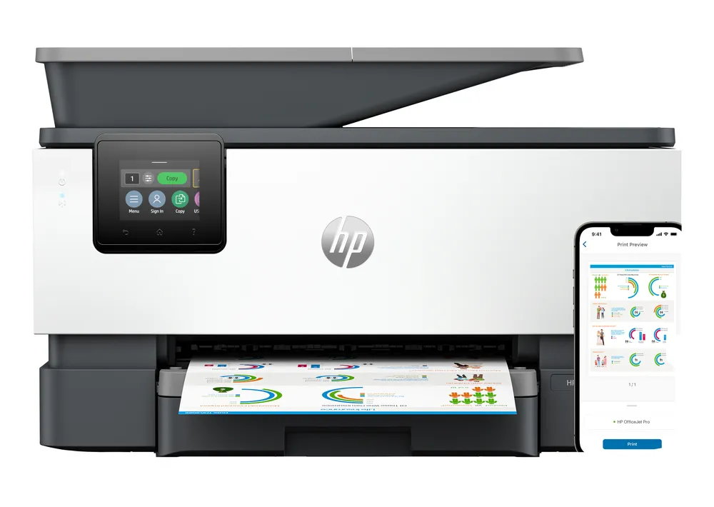 HP Officejet Pro 9120b All-in-One | 4v2n0b#629 | Multifunktionsdrucker - Farbe
