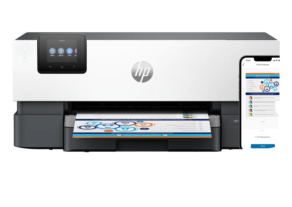 HP OfficeJet Pro 9110b Wireless Farbe Drucker | 5a0s3b | Beidseitiger Druck - Thermal Inkjet