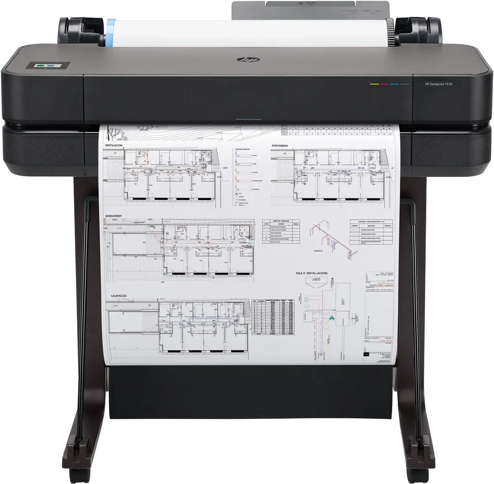 HP Designjet T630 24-Zoll-Drucker 2025 Edition | 5hb09d | Thermal Inkjet - 2400 x 1200 DPI