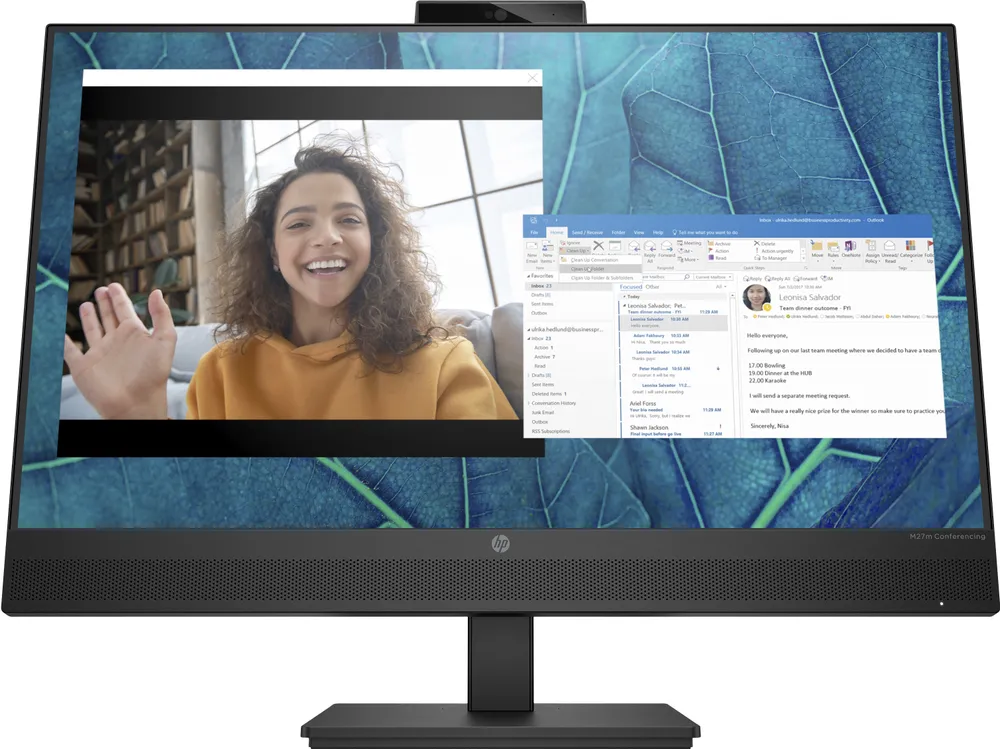 HP M27m Conferencing Monitor | 678u8aa#abb | LED-Monitor - 68.6 cm (27")