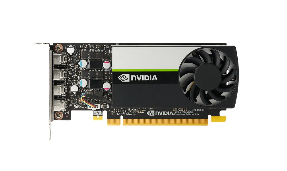 Grafikkarte HP NVIDIA T1000E 8GB GDDR6 4x mini DisplayPort PCIe 3.0