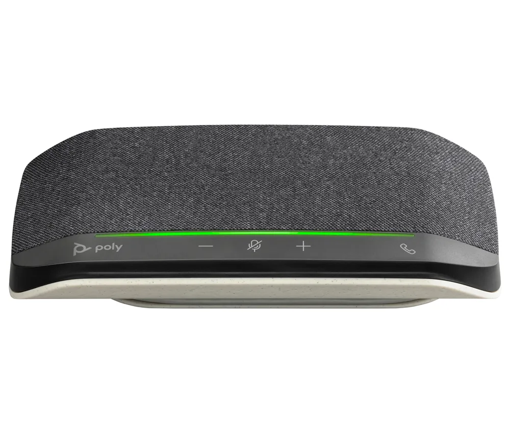 HP POLY Sync 10 USB-A USB-C Freisprecheinrichtung | 772c3aa | PC - Silber