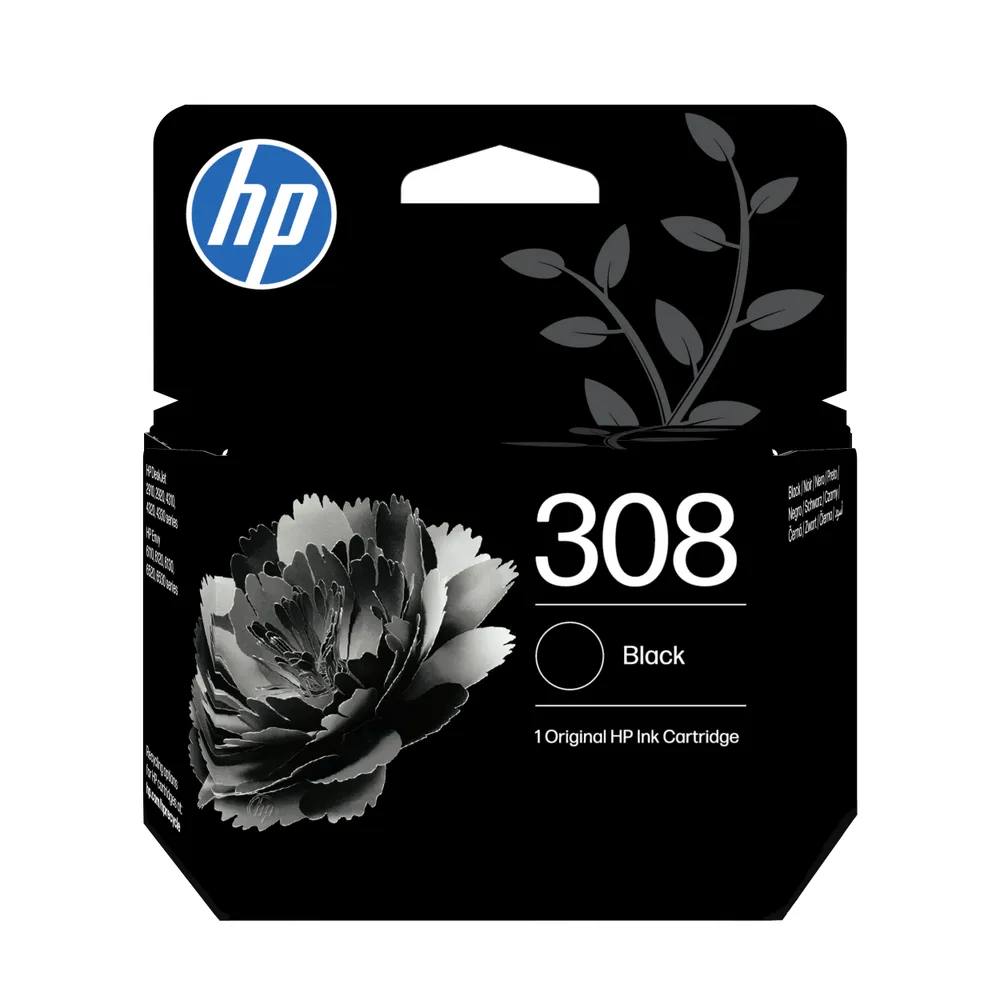 HP 308 Patrone Schwarz