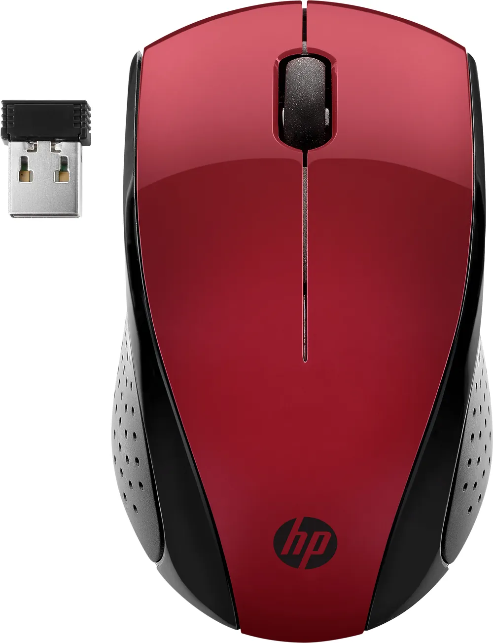 Maus HP 220 Kabellos 1300 DPI Rot Ambidextrous RF