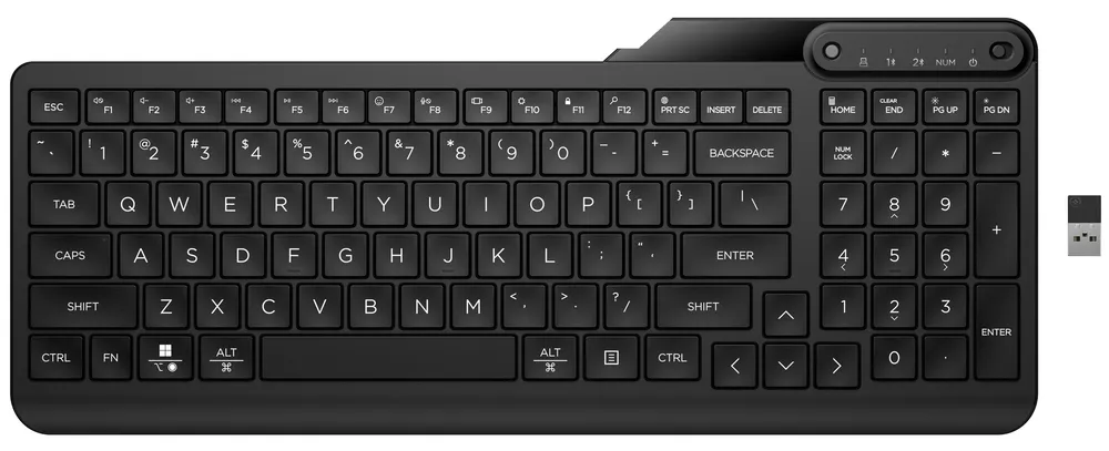 HP 475 | 7n7b9aa#abb | Tastatur - Dual-Mode