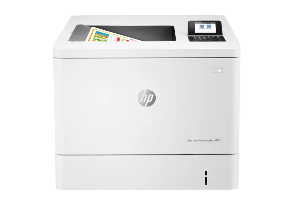 Drucker Laser Ethernet HP LaserJet Enterprise M554dn Duplex Farbdisplay