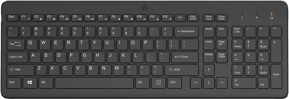 HP 225 | 805t1aa#abb | Tastatur - 2,5-Zonen-Layout
