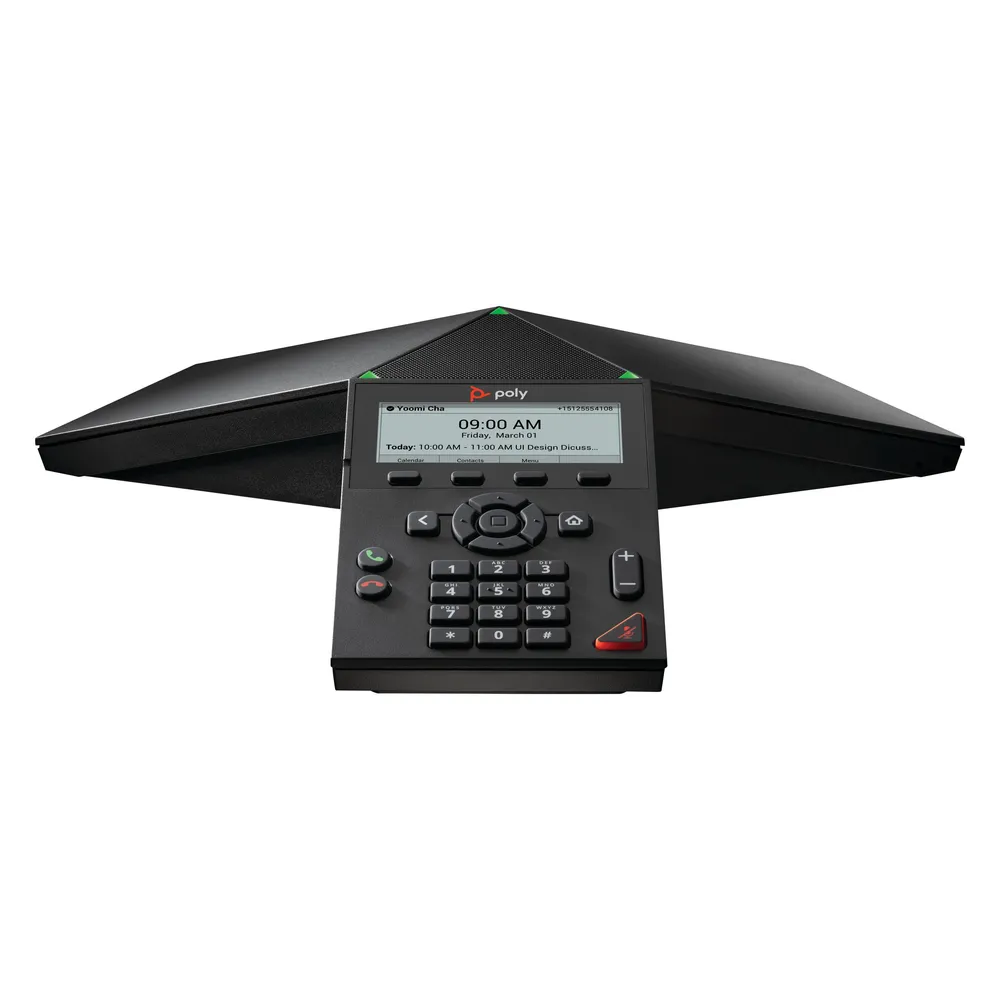 HP Poly Trio 8300 IP-Konferenztelefon und PoE-fähig Kein Funkmodul