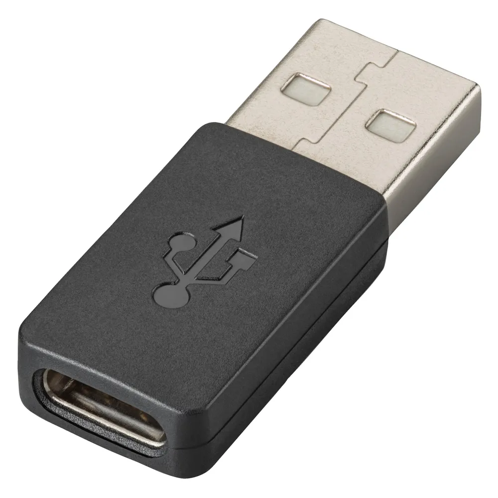 HP Poly USB-C-an-USB-A-Adapter