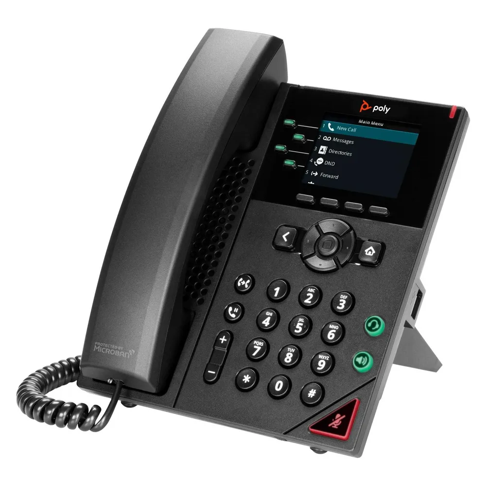 HP VVX 250 4-Line IP Phone and