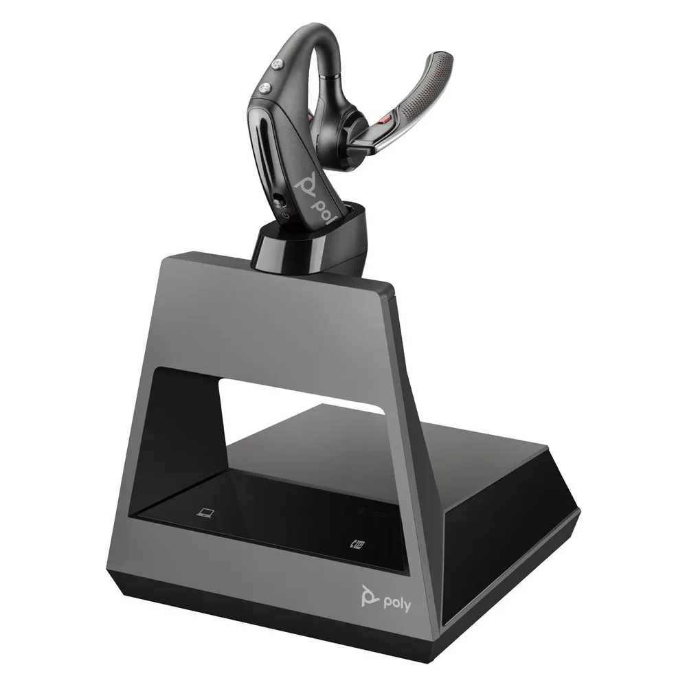 HP Poly Voyager 5200 Office Headset + USB-C-an-Micro-USB-Kabel