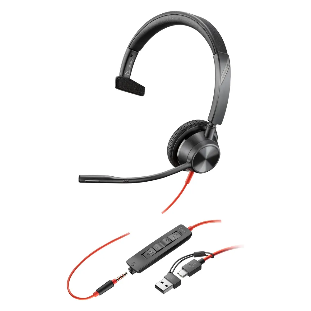 HP Poly BW 3315 USB-C HS +3.5MMP