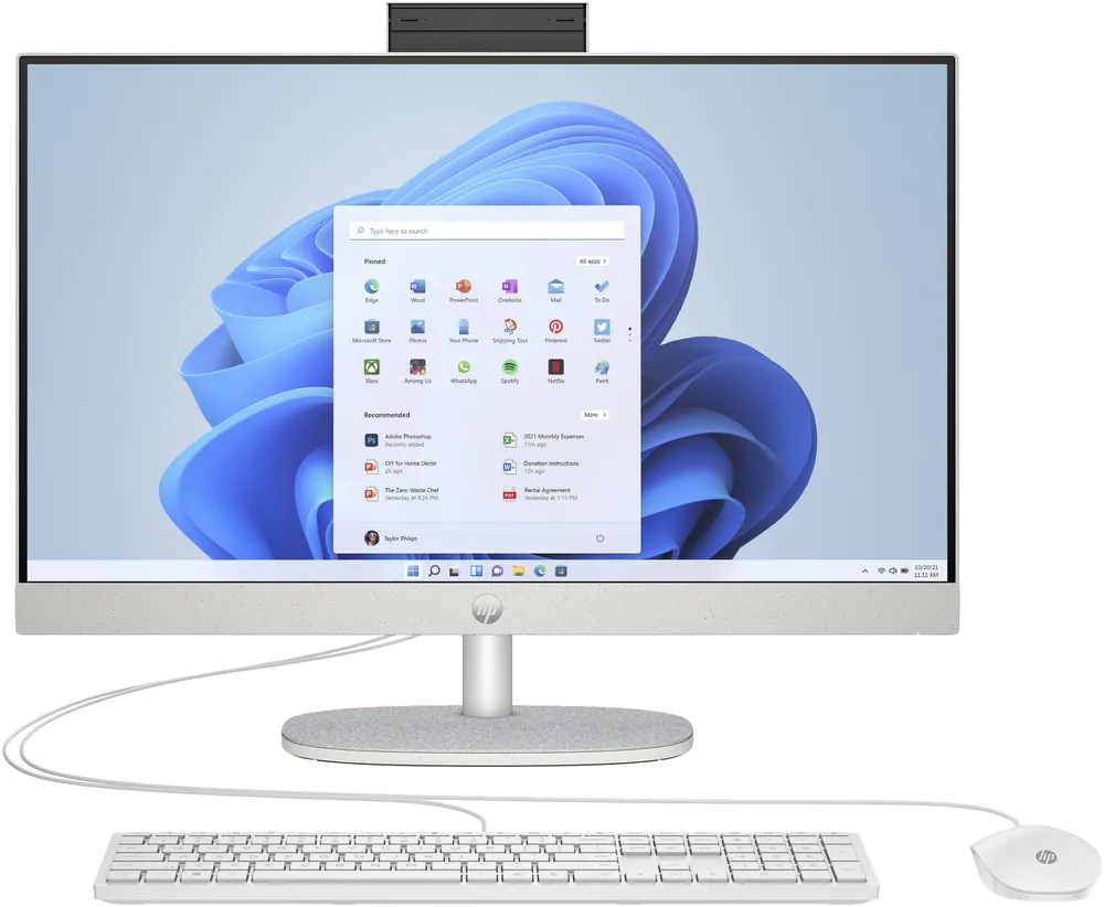HP 24-cr0006ng | 8y3q0ea#abd | All-in-One (Komplettlösung) - Ryzen 5 7520U / 2.8 GHz