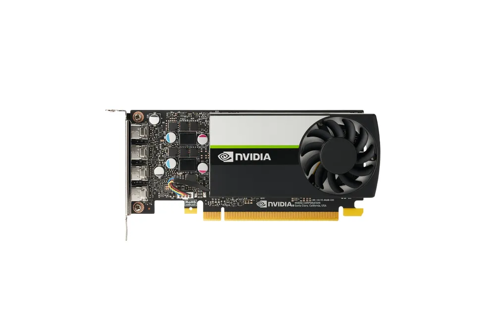 Grafikkarte HP NVIDIA T400E 4GB GDDR6 Kompakt 4x Mini DisplayPort