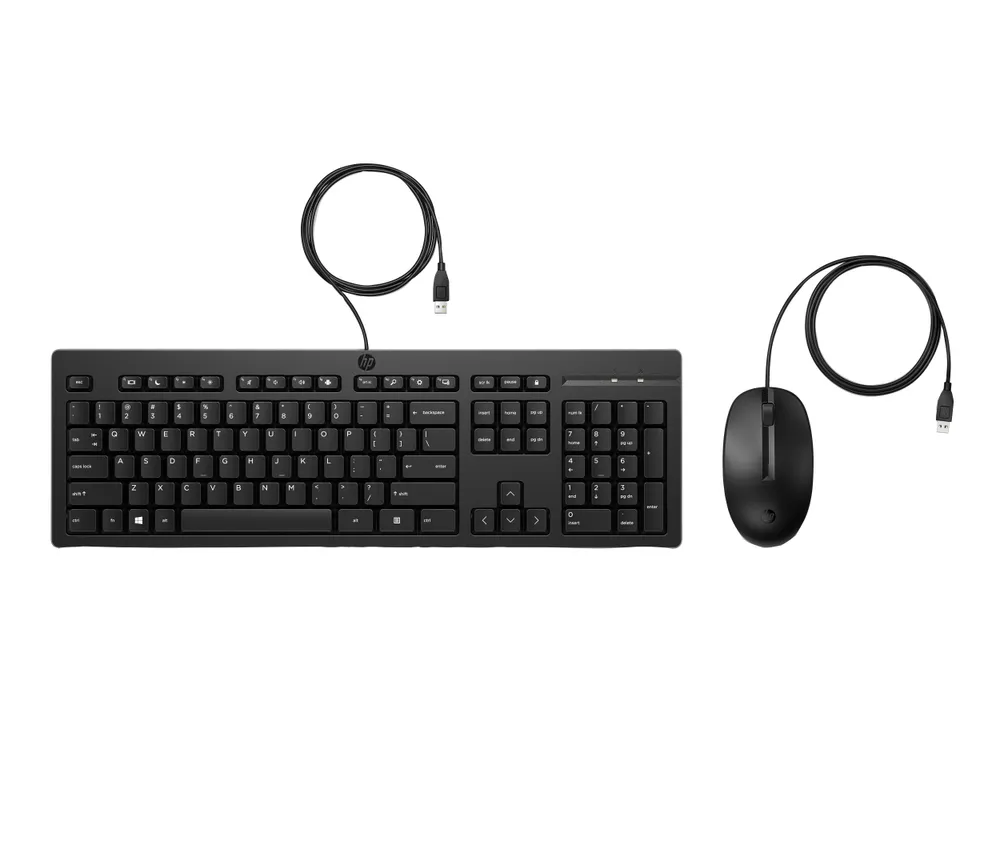 HP 225 | ax2y7aa#abe | Tastatur-und-Maus-Set - beidhändig