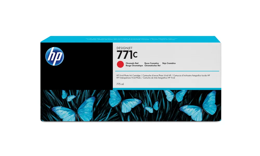 HP DesignJet 771C Chromat-Rot Tintenpatrone 775 ml