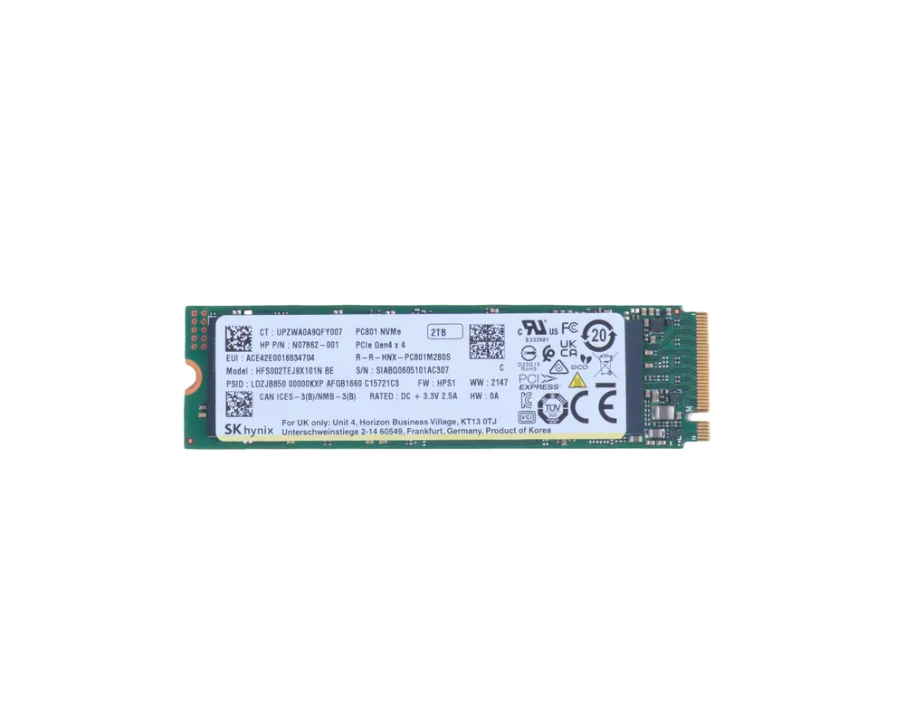 HP  SSD | b8bd7aa | 2 TB - intern