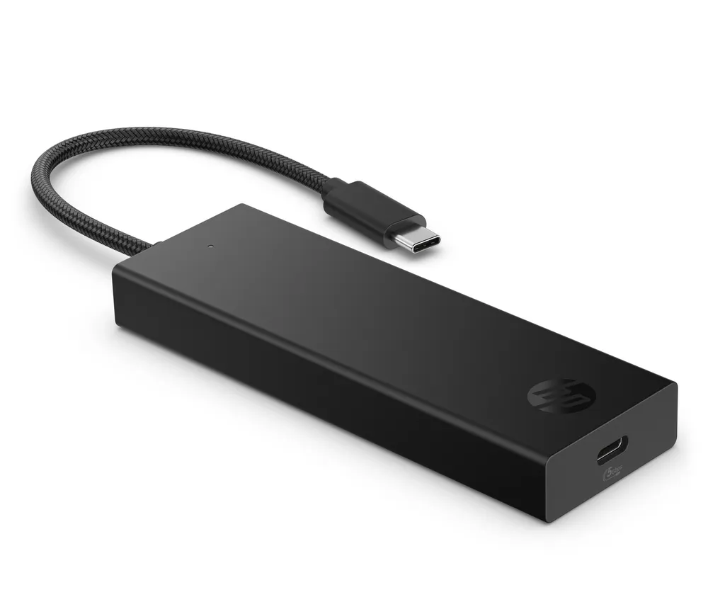 HP Portable USB-C 4K HDMI Hub mit Gigabit Ethernet und 65W