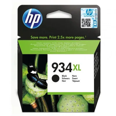 HP 934XL High Yield Black Original Ink Cartridge Druckerpatrone 1 Stück(e) Hohe (XL-) Ausbeute