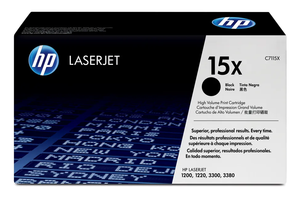 HP 15X High Yield Black Original LaserJet Toner Cartridge Tonerkartusche 1 Stück(e)