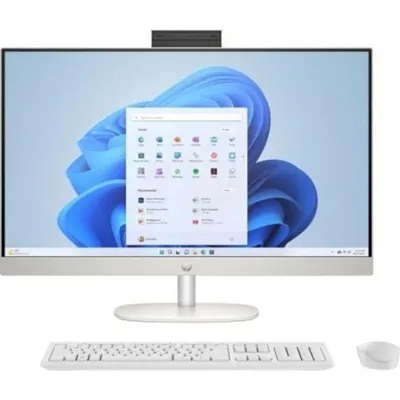 HP All-in-One 27-cr2014ns Intel Core Ultra 5 225U 16GB 512GB SSD Windows 11 Home Weiß