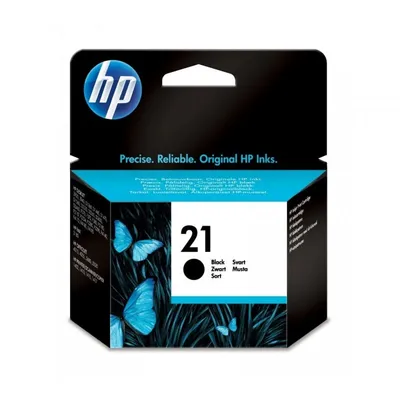HP 21 Black Inkjet Print Cartridge Druckerpatrone Original Schwarz