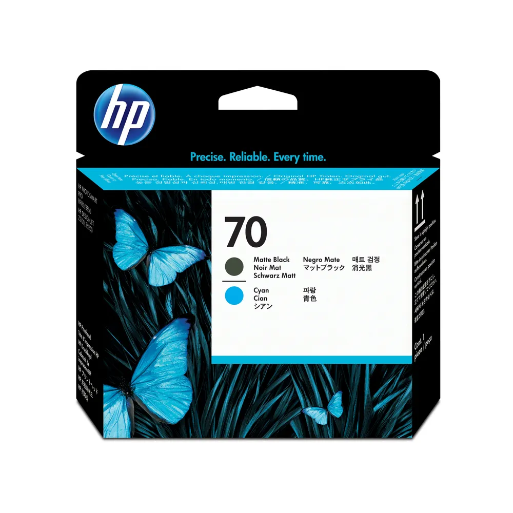 Druckkopf HP C9404A Matte Schwarz Cyan für professionellen Druck