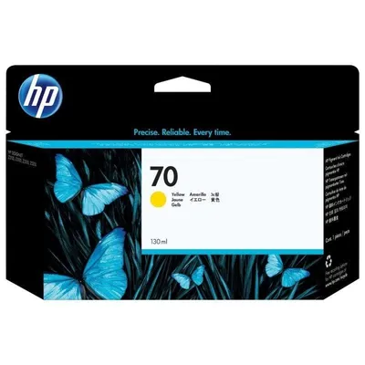 HP 70 Gelbe Original-Tintenpatrone