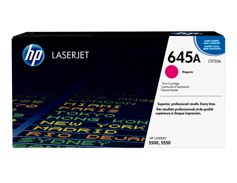 HP 645A Magenta Original LaserJet Toner Cartridge Tonerkartusche 1 Stück(e)