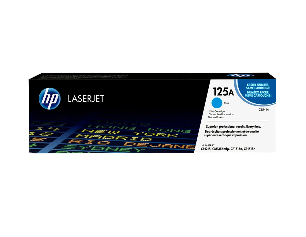 HP 125A Cyan Original LaserJet Toner Cartridge Tonerkartusche 1 Stück(e)