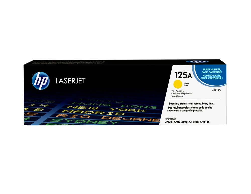 HP 125A Yellow Original LaserJet Toner Cartridge Tonerkartusche 1 Stück(e)