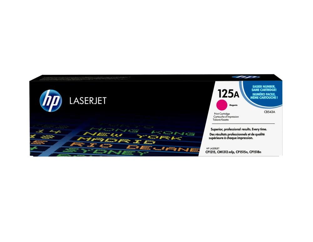 HP 125A Magenta Original LaserJet Toner Cartridge Tonerkartusche 1 Stück(e)