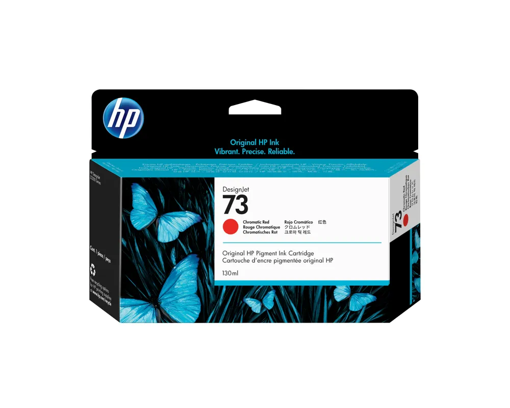 HP DesignJet 73 Tintenpatrone Chromrot 130 ml