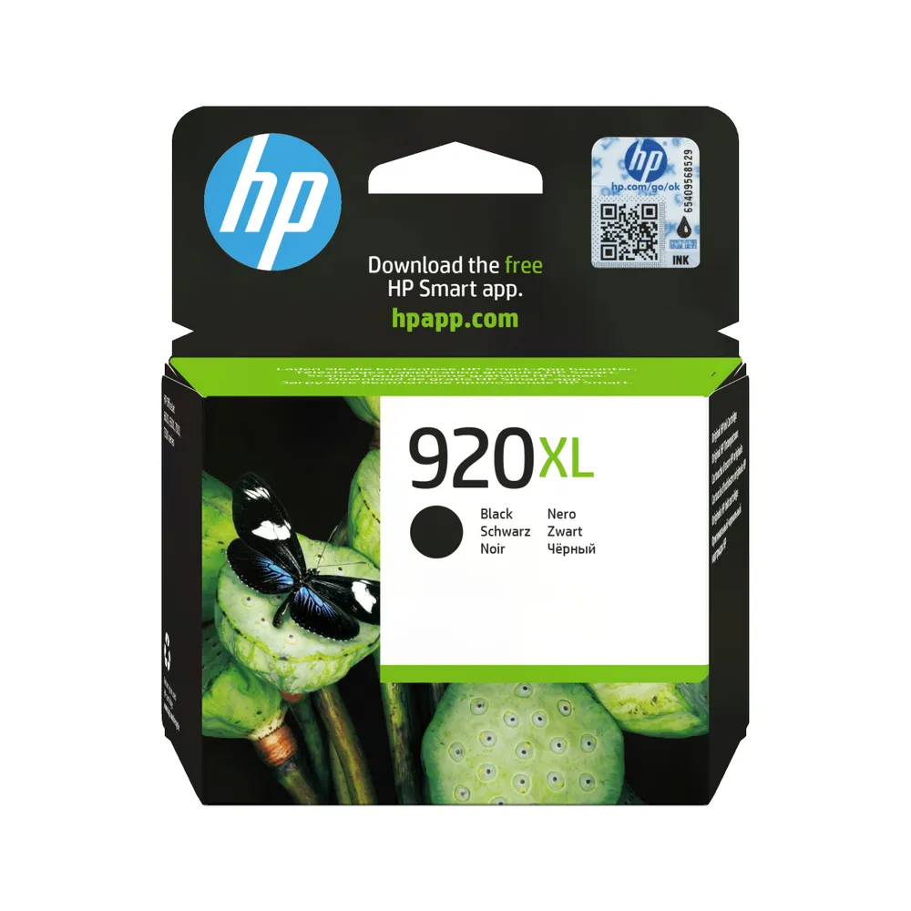 HP 920XL High Yield Black Original Ink Cartridge Druckerpatrone 1 Stück(e) Hohe (XL-) Ausbeute