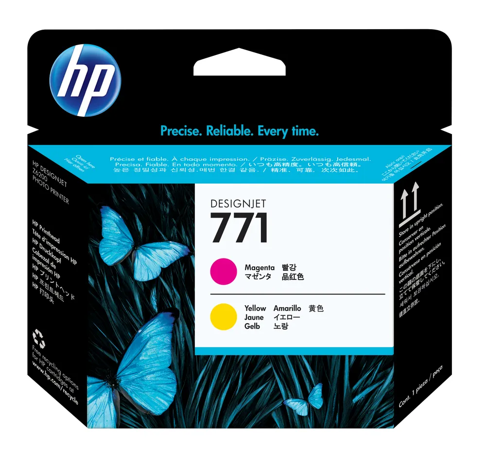 Druckkopf HP DesignJet 771 Magenta/Gelb