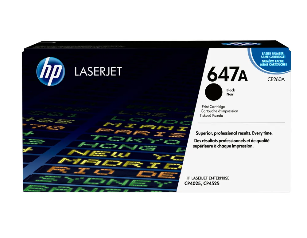 HP 647A Black Original LaserJet Toner Cartridge Tonerkartusche 1 Stück(e)